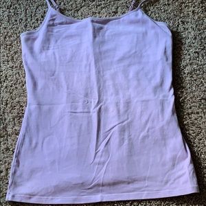 Lavender shelf bra cami